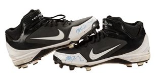 2012 Mike Trout Game Worn and Signed Cleats (Trout LOA)